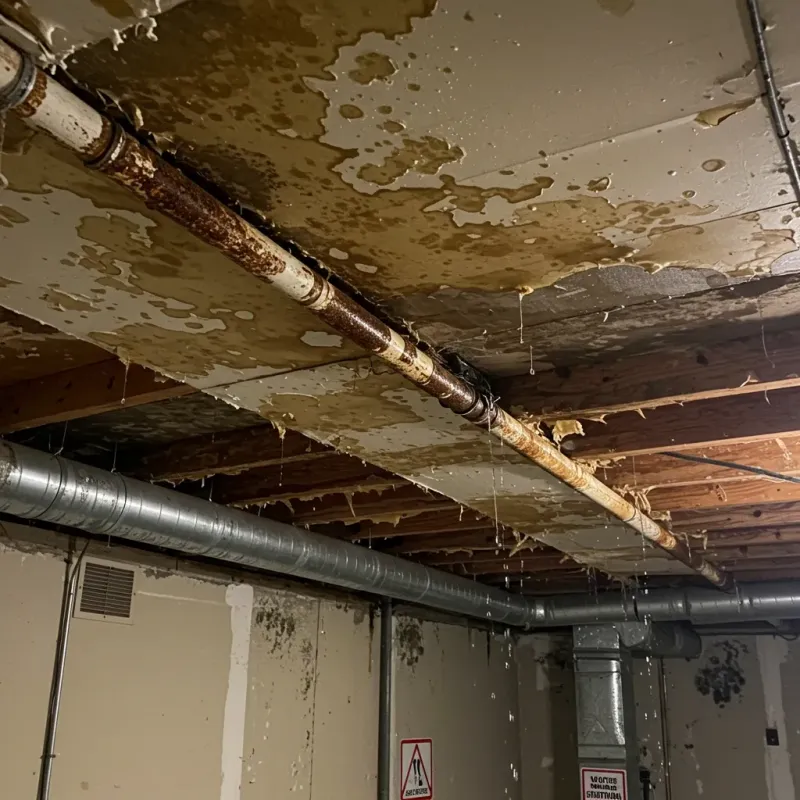 Ceiling Water Damage Repair in Plymouth, WI