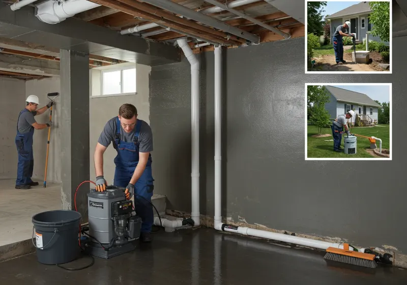 Basement Waterproofing and Flood Prevention process in Plymouth, WI